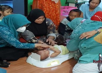 Status Gizi Balita di Kelurahan Selat Utara Kabupaten Kapuas Dipantau