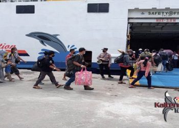 Polisi Pantau Pelabuhan Kapal di Sampit