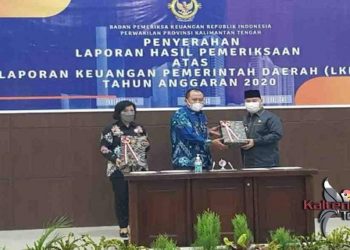 Ketua Dewan Apresiasi Perolehan WTP Pemkab Kotim