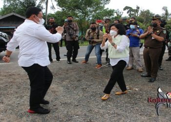 Plt Bupati Pulpis Sambut Kunker Wagub di Puskesmas Jabiren Raya