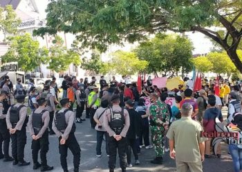 Meski Tak Kantongi Izin, Mahasiswa di Palangka Raya tetap Gelar Unjuk Rasa Hari Buruh