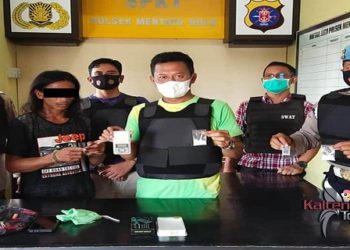 Terduga Pengedar Sabu Diamankan Polsek Mentaya Hulu