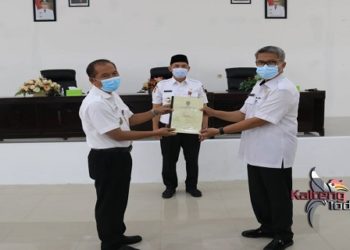 Sekda Kalteng Hadiri Serah Terima Jabatan Pejabat Tinggi Inspektorat