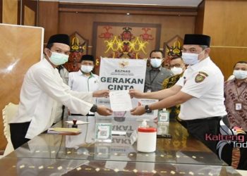 Pemprov dan Baznas Kalteng Luncurkan Gerakan Cinta Zakat