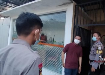 CCTV Dirusak, Pencuri Bobol Pintu Dapur Cafe di Palangka Raya.