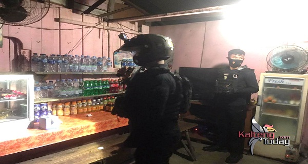 Warung Tempat Pesta Miras dan Karaoke di Jalan Tjilik Riwut Km 9 Dibubarkan Polisi