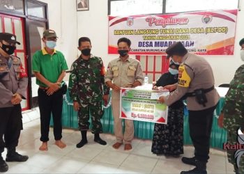 Camat Murung Pastikan Penyaluran BLT Dana Desa Tepat Sasaran