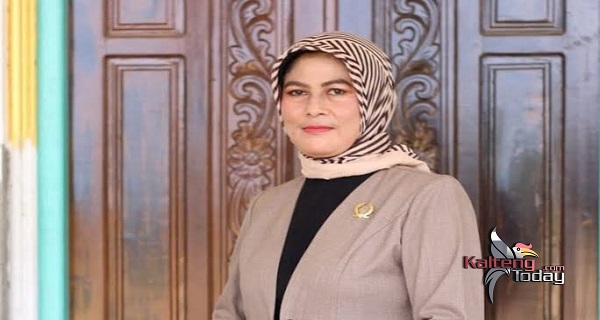 Wakil ketua II DPRD Kabupaten Barito Selatan, Hj Enung Irawati (shan)