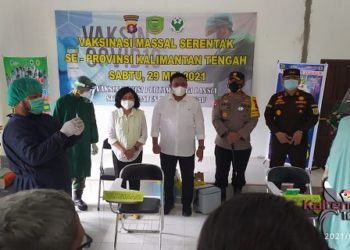 Plt. Bupati Pulang Pisau Targetkan Vaksinasi Lansia Sebesar 50 Persen