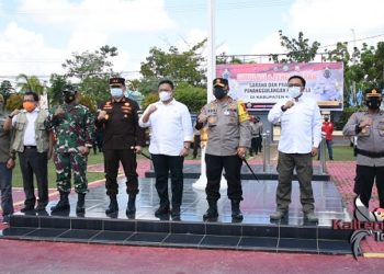 Simulasi Persiapan dan Pengecekan Sarpas Pemadam Kebakaran Menjelang Karhutla