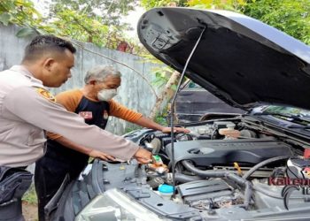 Polres Seruyan Cek Kendaraan Dinas Untuk Pengamanan Idul fitri