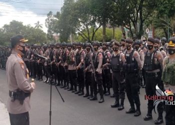450 Personel Gabungan Siaga Jelang Idul Fitri dan Perayaan Kenaikan Isa Al-Masih di Palangka Raya