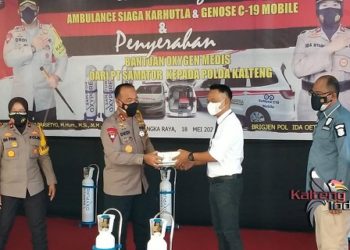Polda Kalteng Miliki Mobil Ambulan Siaga Karhutla Dengan Fasilitas Genose C-19