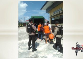9 orang Tahanan Rutan Polres Seruyan Dipindah Ke Lapas Kelas IIB Sampit.