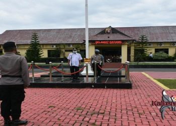 Wabup Nafiah Ibnor Pimpin Apel Gelar Pasukan Operasi Ketupat 2021