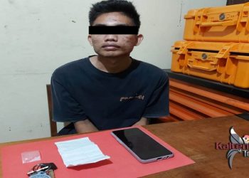 Pria Ini Ditangkap Diduga Kepemilikan Sabu