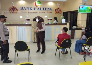 Polisi Cek Satpam dan Keamanan di Sejumlah Bank di Kabupaten Seruyan