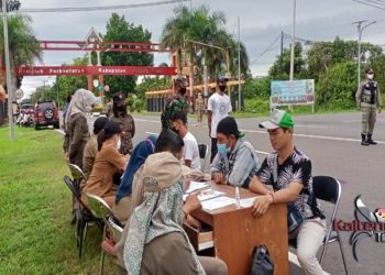 Satgas Covid19 Gelar Operasi Yustisi di Komplek Perkantoran