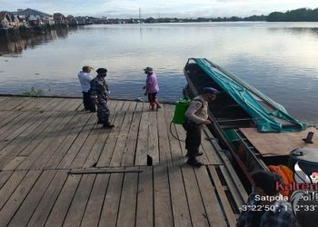 Polisi Lakukan Pemantauan Pangan Sejumlah Pasar di Kuala Pembuang