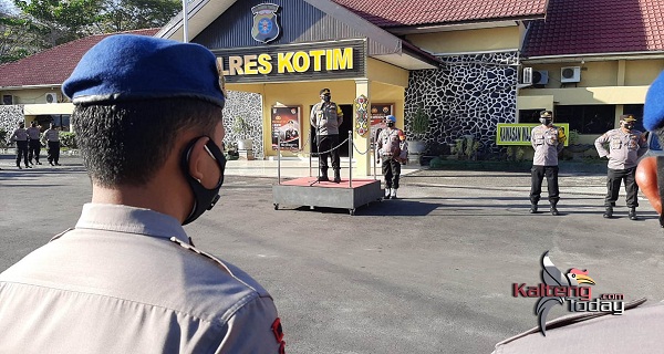 Polres Kotim Amankan Aksi Damai Palestina