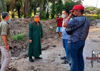Pemkab Seruyan Lakukan Perbaikan Jalan Antar Kecamatan, Target Selesai Sebelum Lebaran