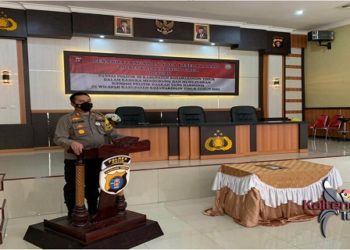 Polres Kotim Akan Pantau Tempat Kerumunan Setiap Harinya