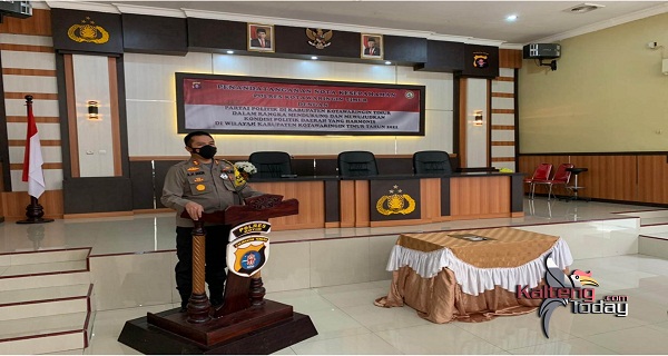 Polres Kotim Akan Pantau Tempat Kerumunan Setiap Harinya
