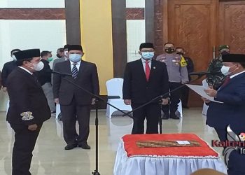 Sah, Bupati Lantik Pj Sekda Kotim