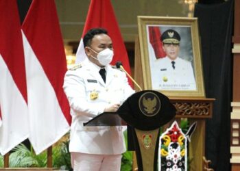 Gubernur dan Wakil Gubernur Kalteng Gelar Silaturahmi