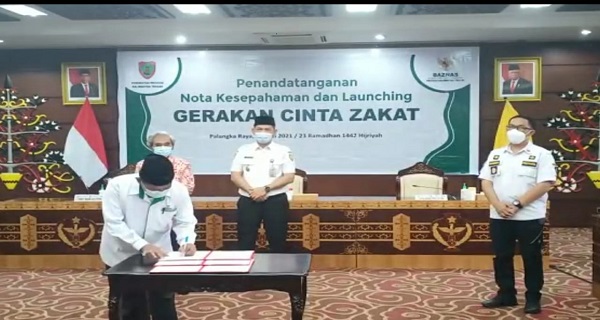 Berzakat Lewat BAZNAS Kalteng