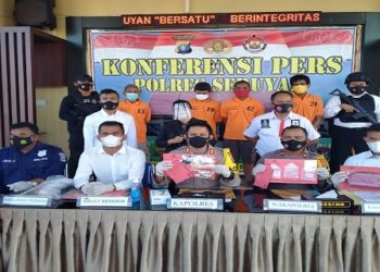 11 Paket Sabu Siap Edar Berhasil Digagalkan Polres Seruyan