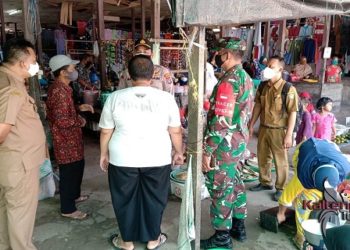 Pedagang di Pasar Sejumput Diberikan Sosialisasi Vaksinasi Covid-19