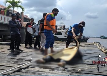 Geger, Warga Temukan Mayat Mengambang di Sungai Mentaya Kotim