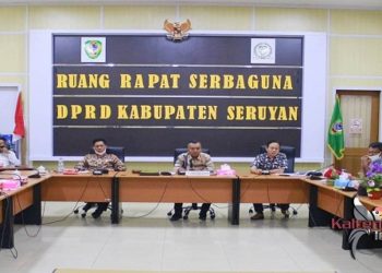 Ketua DPRD Seruyan Pimpin Rapat Internal