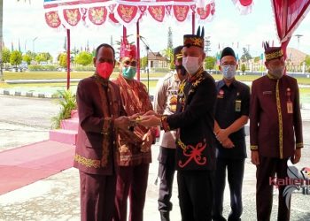 HUT Gumas ke-19, Bupati Ajak Terus Bergandeng Tangan