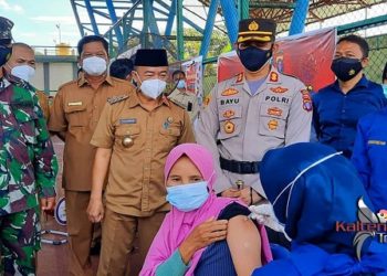 Bupati Seruyan Ajak Masyarakat Sukseskan Vaksinasi Covid-19