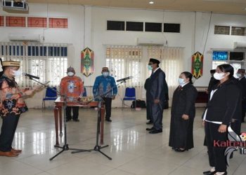 Bupati Kapuas Lantik Pejabat Eselon III dan IV