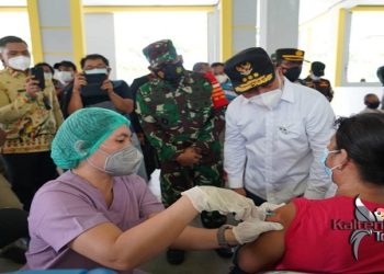 Gubernur Kalteng Perintahkan ASN dan Kepala Sekolah Ajak Lansia Vaksinasi Covid-19