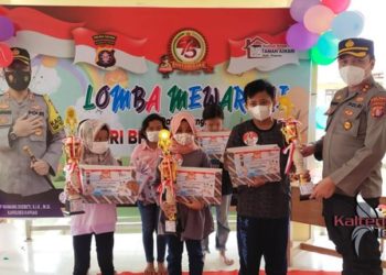 Sejumlah Perlombaan di Laksanakan Menyambut HUT Bhayangkara ke-75