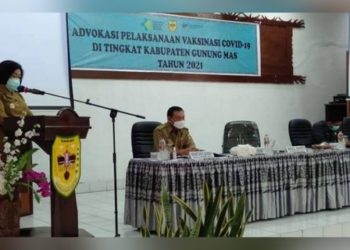 Pemkab Gumas Ajak Masyarakat Sukseskan Vaksinasi Covid-19