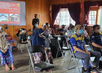 Kunjungi Seruyan Tengah, Bupati Seruyan Hadiri Sosialisasi Program Rumah Swadaya