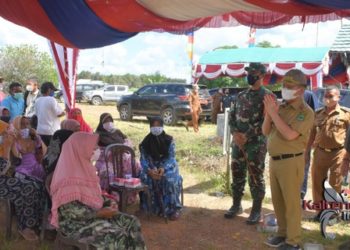 Ben Brahim Apresiasi Warga Kapuas Antusias Mengikuti Vaksinasi Massal