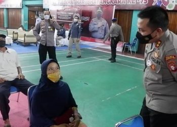 Cegah Covid-19, Polres Kotim Buka Gerai Vaksin Presisi