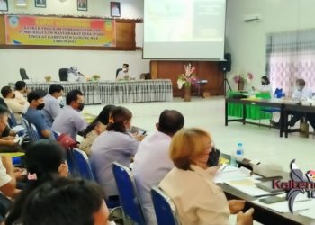 Sinergikan Pembangunan, DPMD Gumas Adakan Rakor