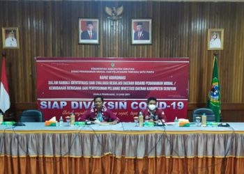 Sekda Seruyan Buka Rakor Kemudahan Berusaha dan Penyusunan Investasi Daerah