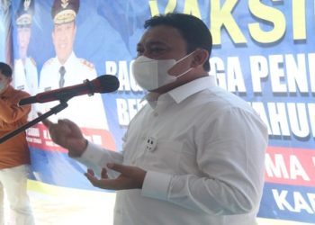 Wagub Kalteng : Juli 2021, Vaksinasi Covid-19 Lansia Ditarget Capai 90 Persen