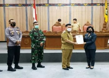 DPRD Kotim Gelar Paripurna Pidato Pengantar Bupati Terkait Penyertaan Modal Ke BPD Kalteng