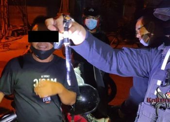 Mabuk dan Bawa Badik, Pria Ini Diamankan Polisi