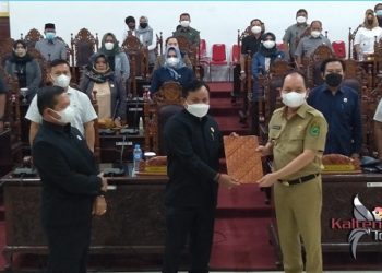 Legislatif dan Eksekutif Sepakat Perubahan RPJMD 2018-2023