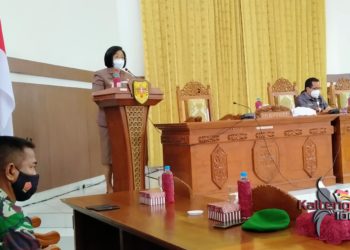 Pemkab Gumas Tanggapi Pandangan Lima Fraksi Pendukung Dewan
